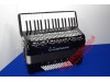E.Soprani 37 key 96 bass  4 voice black piano accordion